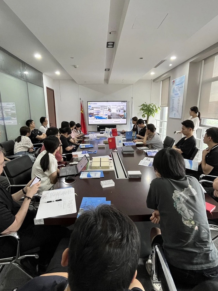 齐交流，同进步!久久综合香蕉国产蜜臀av华东公司&中建设计院交流会圆满成功