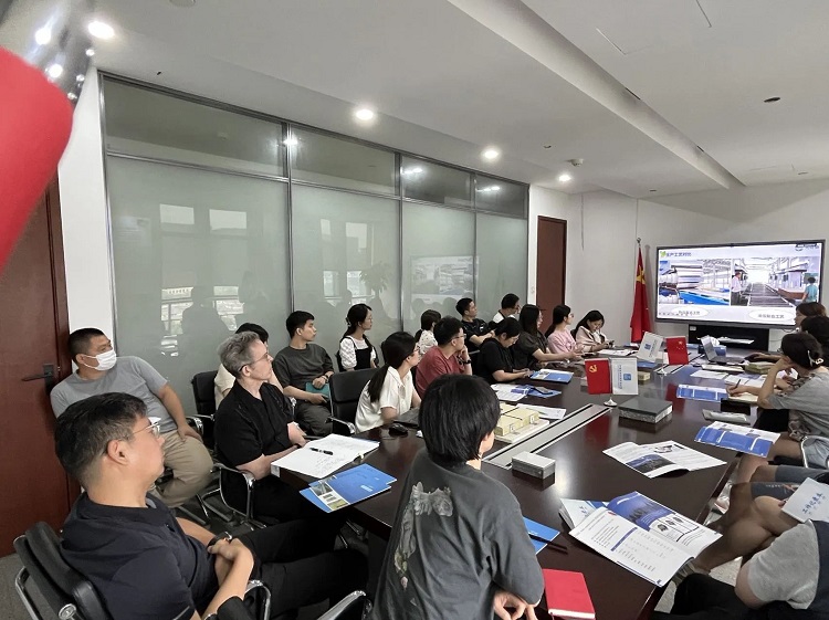齐交流，同进步!久久综合香蕉国产蜜臀av华东公司&中建设计院交流会圆满成功